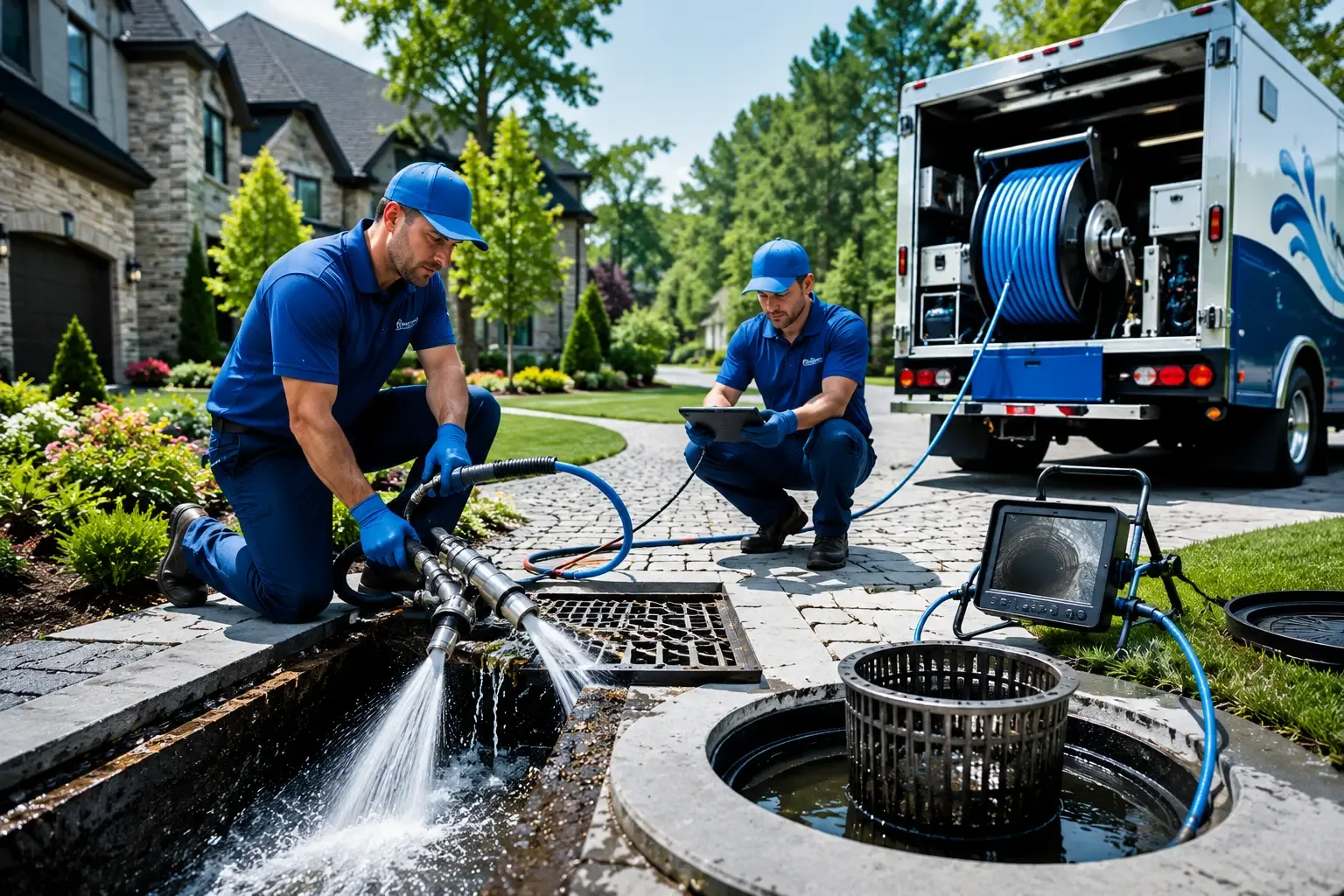 Local outdoor drain cleaning professionals in Russellville, AR