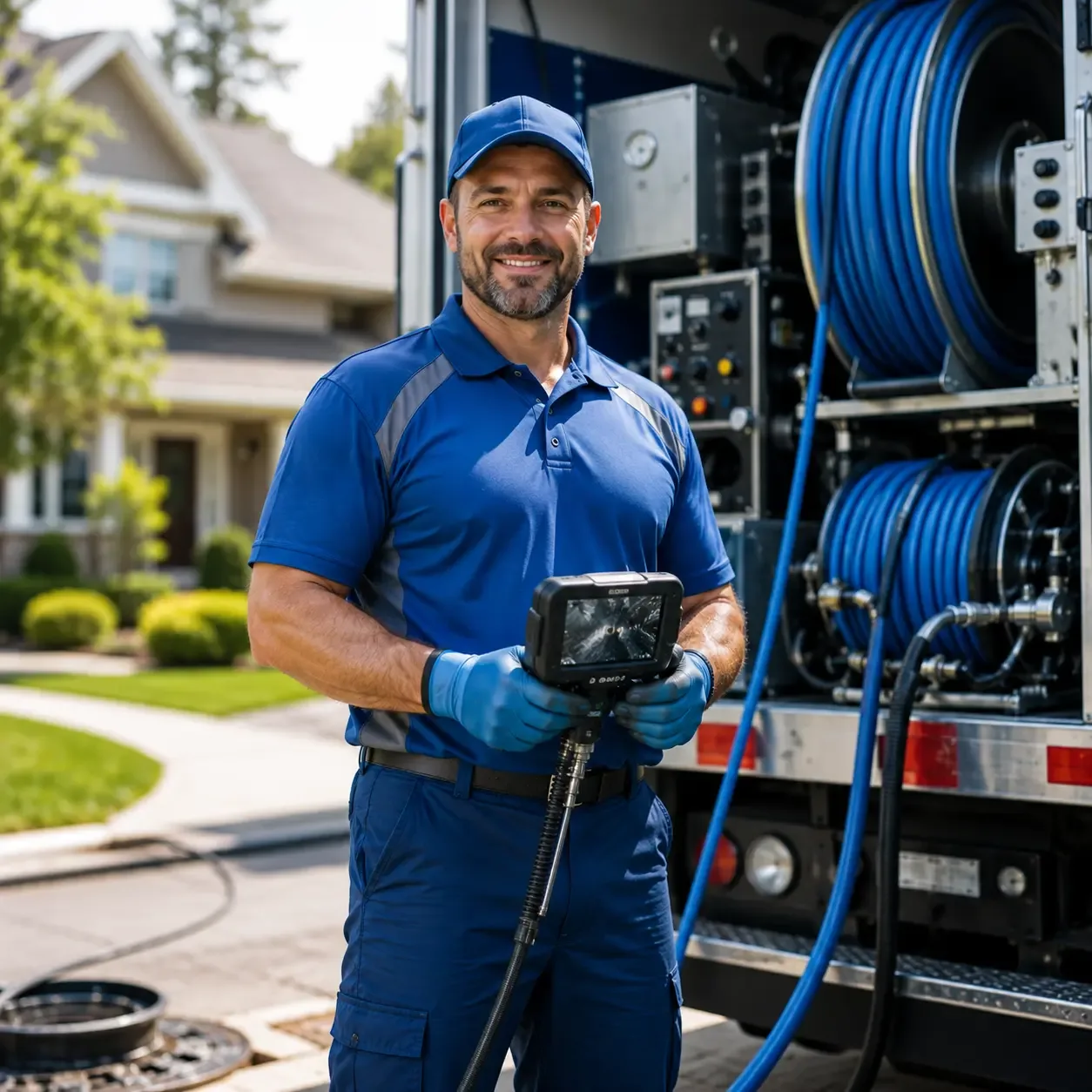 Local outdoor drain cleaning specialists in Russellville, AR